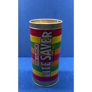 Vintage LIFE Saver Set of 5 Emergency Candles w/ Tin No Top